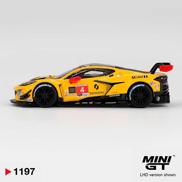 MINI GT Chevrolet Corvette Z06 GT3.R #4 by Pratt Miller Motorsports 2025 IMSA Daytona 24 Hrs 1/64 (1197) 2