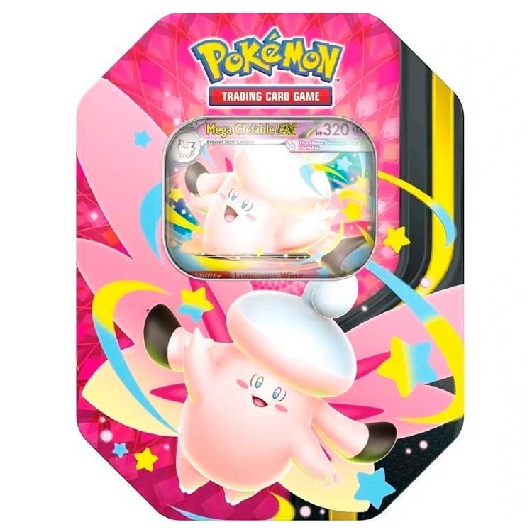 Pokémon TCG Mega Moonlit Tin Mega Clefable Ex (EN)