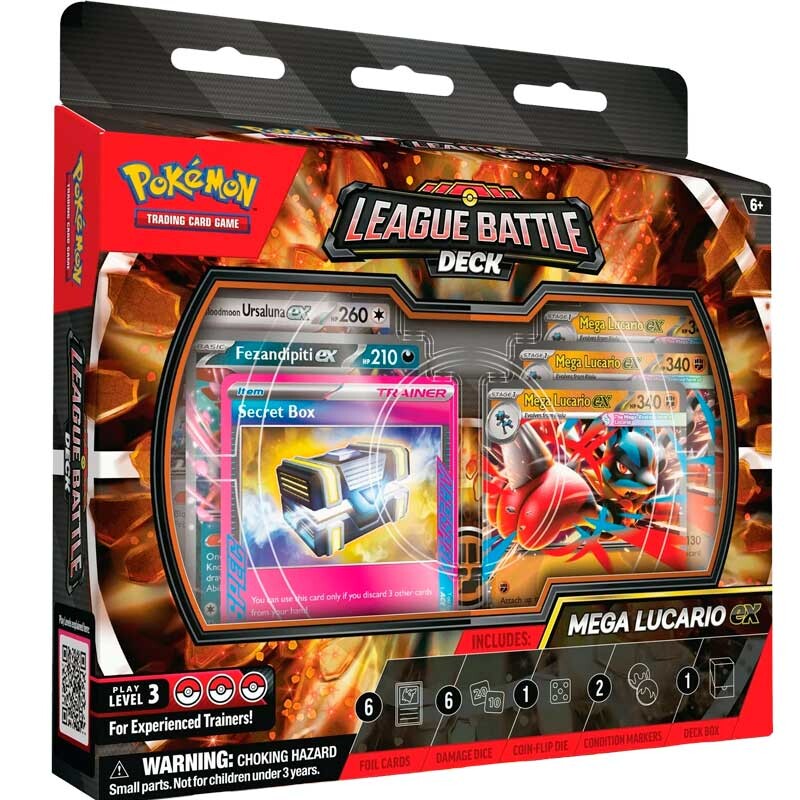 Pokémon Trading Card League Battle Deck Mega Lucario Ex (EN) 0