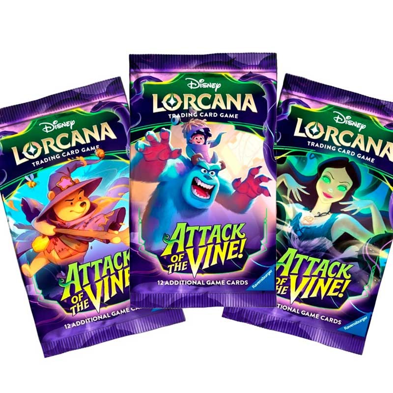 Trading Card Game Disney Lorcana Attack of the Vine! Booster/Saqueta (EN) 1