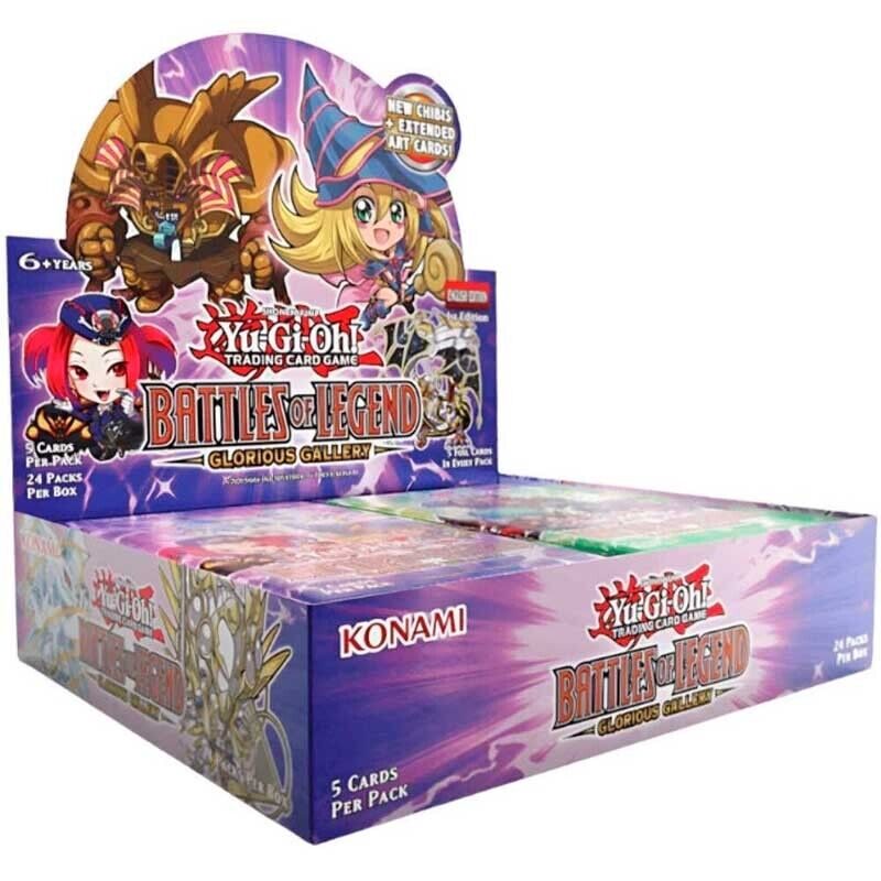 Yu-Gi-Oh! Trading Card Game  Battles of Legend Glorious Gallery 1st Edition Booster (EN)