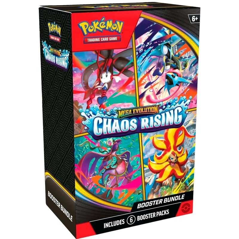 Pokémon TCG Mega Evolution Chaos Rising Booster Bundle (EN)
