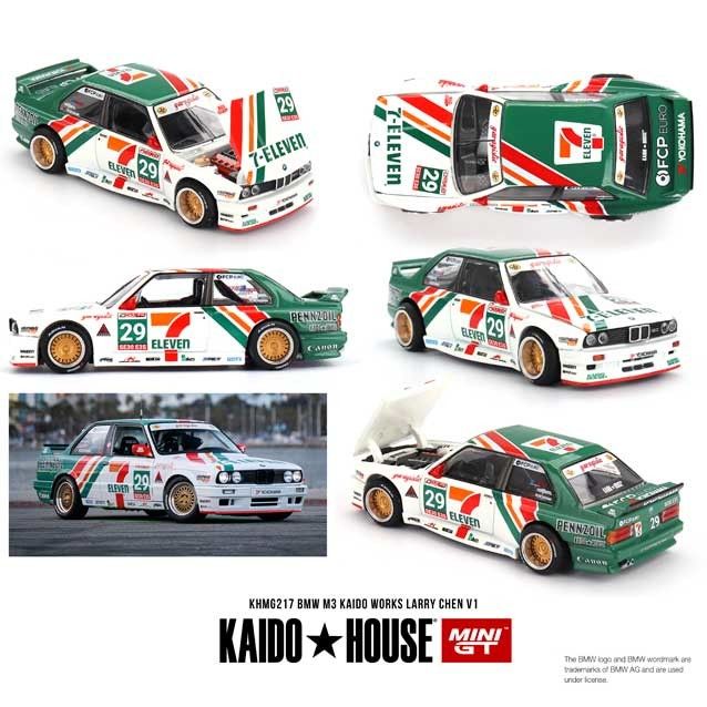 Kaido House MINI GT BMW M3 Larry Chen USA Exclusive 1/64 (217)