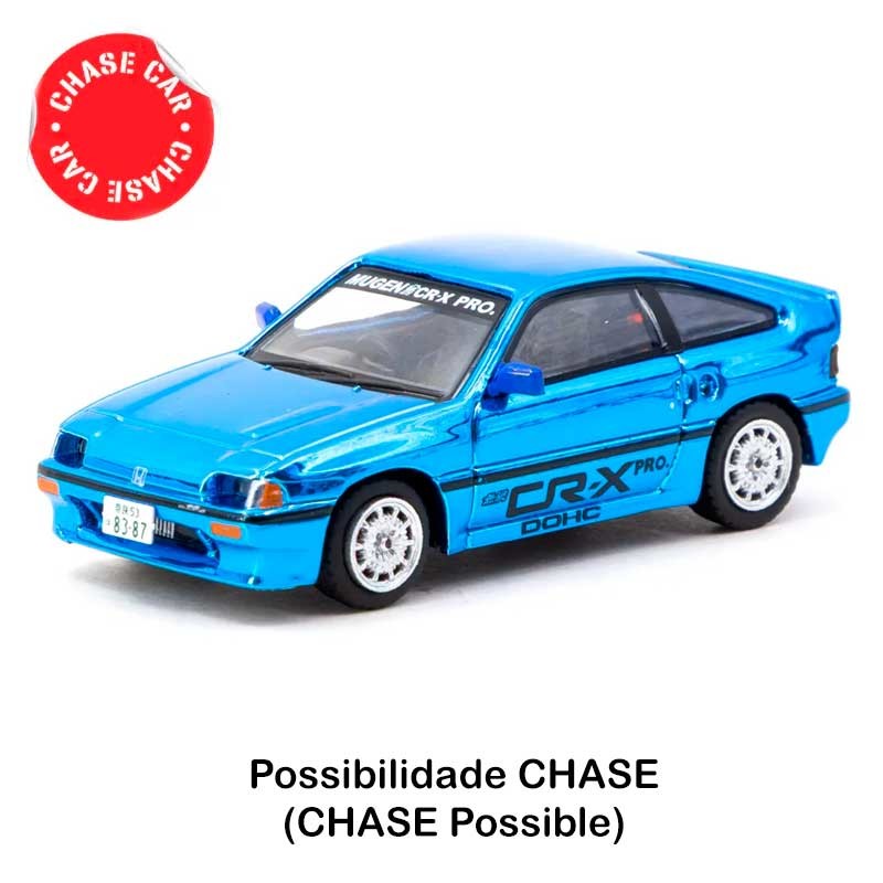 TARMAC WORKS Honda Ballade Sports MUGEN CR-X PRO Blue 1/64 2