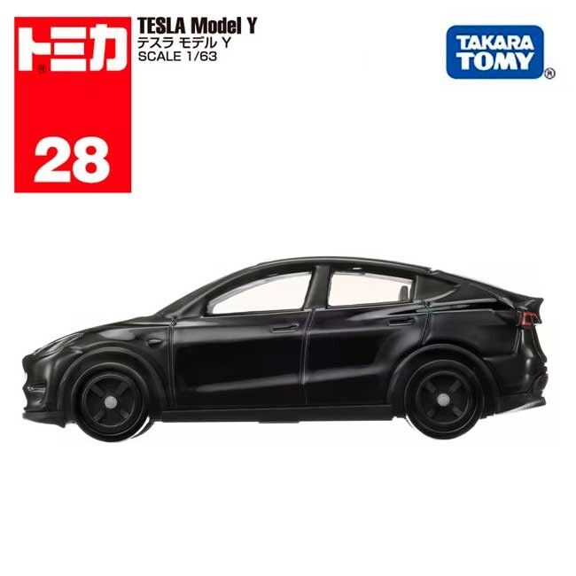 Takara Tomy Tesla Model Y New Model 2025 1/63 (28)