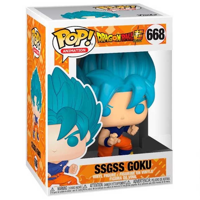 Funko Pop Dragon Ball Super SSGSS Goku Special Edition #668