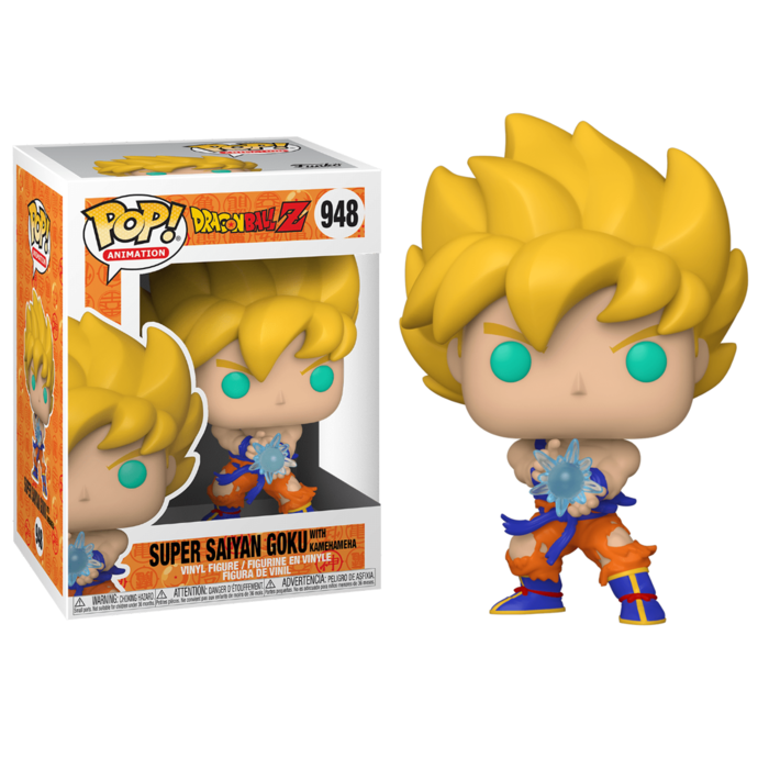 Funko Pop Dragon Ball Z Super Saiyan Goku Kamehameha Wave #948