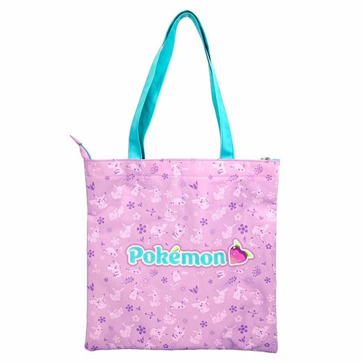 Tote Bag Pokémon Collection Flowers Eevee & Pikachu