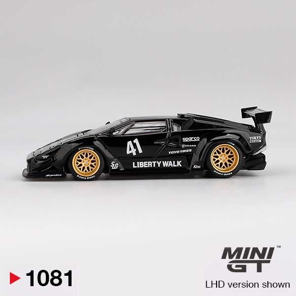 MINI GT Lamborghini Countach LB-WORKS Black LHD 1/64 (1081)