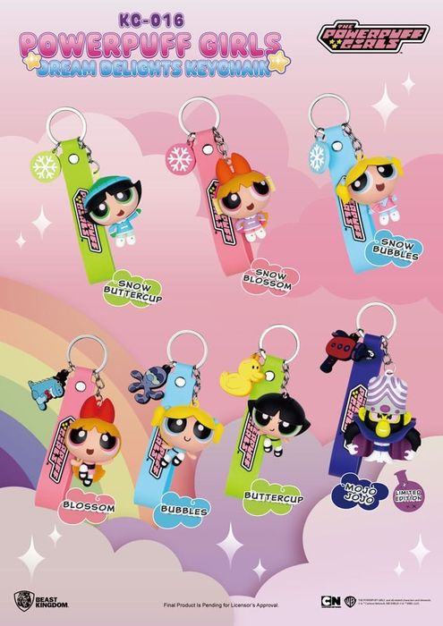The Powerpuff Girls Dream Delights Keychain (Blind Box)