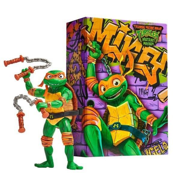 Teenage Mutant Ninja Turtles Mutant Mayhem Michelangelo Action Figure San Diego Comic Con Exclusive