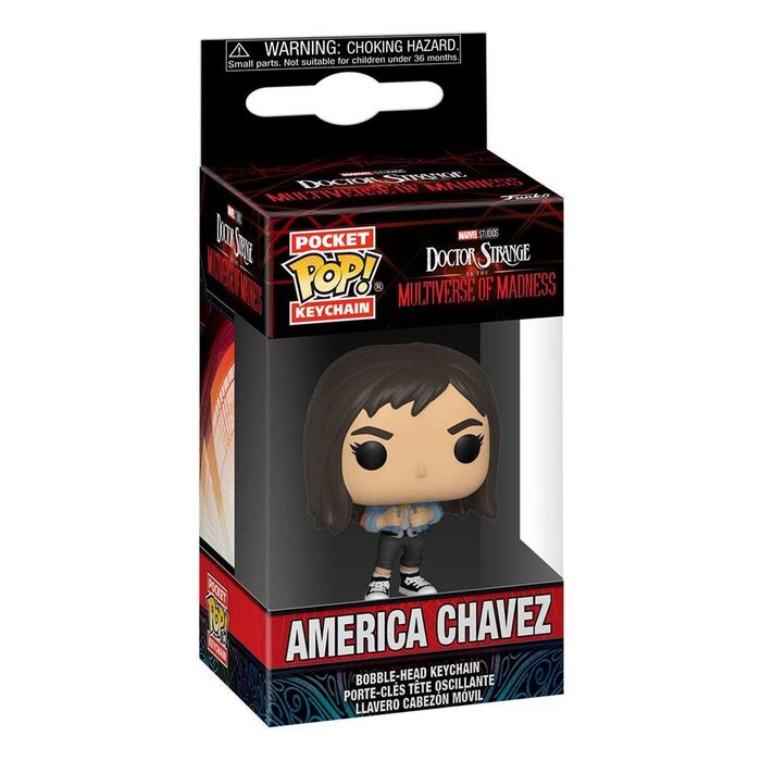 Funko Pocket Pop Keychain Marvel Doctor Strange in the Multiverse of Madness America Chavez