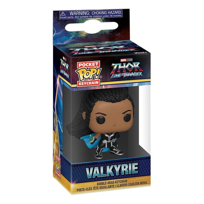 Funko Pocket Pop Keychain Marvel Thor Love and Thunder Valkyrie