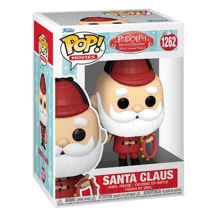 Funko Pop Rudolph the Red-Nosed Reindeer Santa Claus #1262