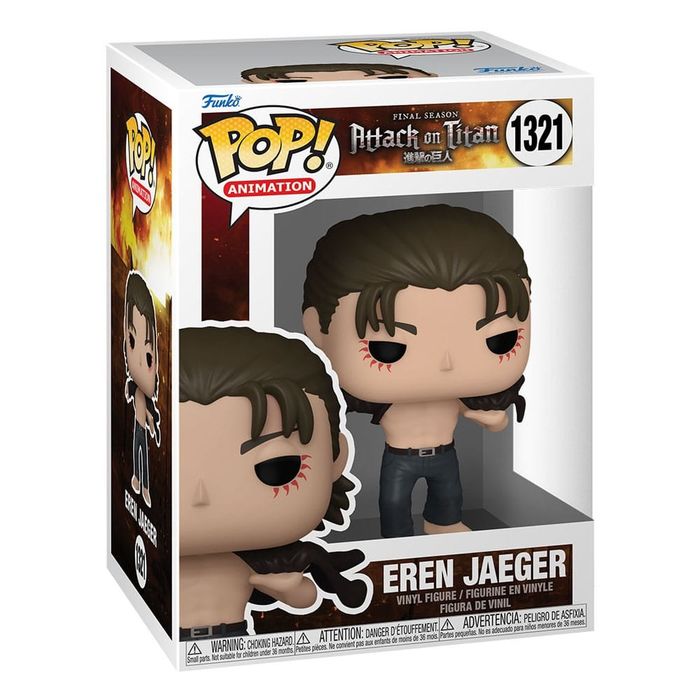 Funko Pop Attack on Titan Eren Jeager #1321