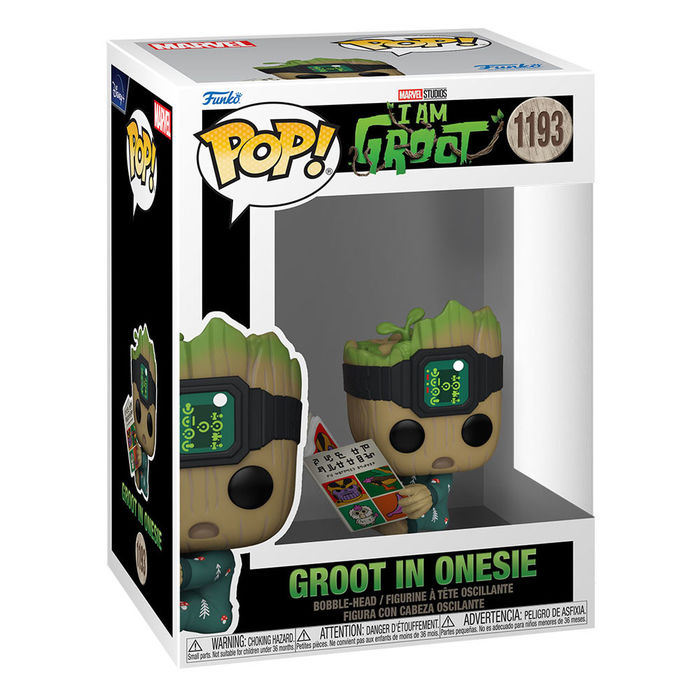 Funko Pop Marvel I Am Groot - Groot in Onesie with Book