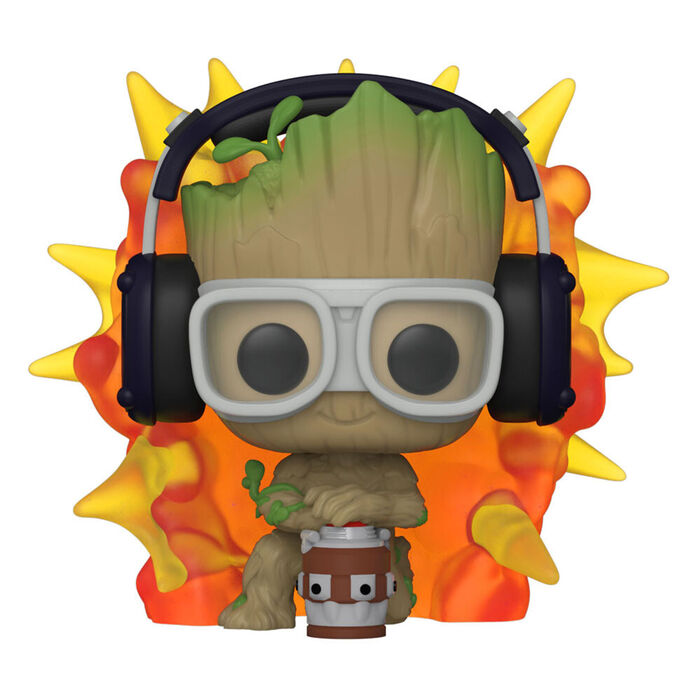 Funko Pop Marvel I Am Groot - Groot with Detonator #1195