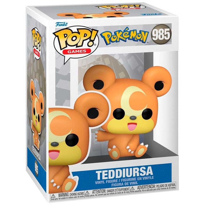 Funko Pop Pokémon Teddiursa #985