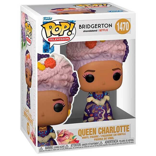 Funko Pop Bridgerton Queen Charlotte #1470