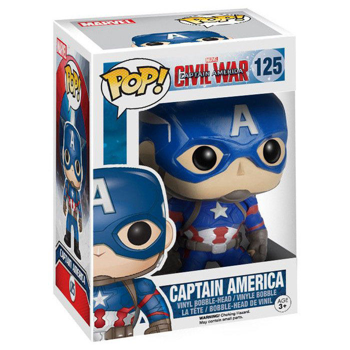 Funko Pop Marvel Captain America Civil War #125