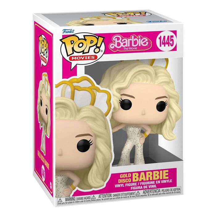 Funko Pop Barbie The Movie Gold Disco Barbie #1445