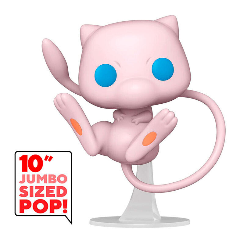 Funko Pop Pokémon Mew Super Sized Pop 10" Special Edition #852