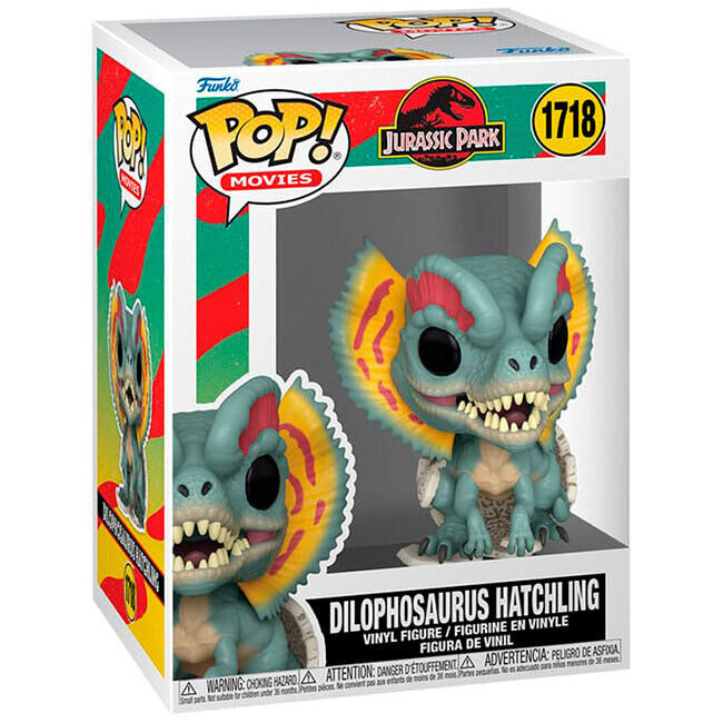 Funko Pop Jurassic Park Dilophosaurus Hatchling #1718
