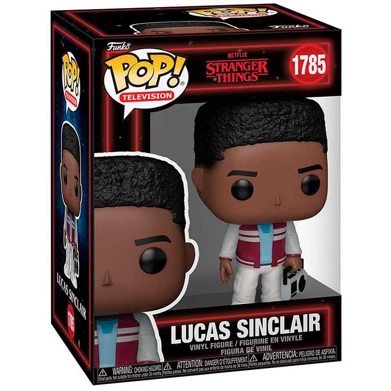Funko Pop Stranger Things S5 Lucas Sinclair with Boombox #1785