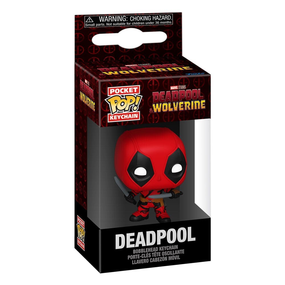 Funko Pocket Pop Keychain Marvel Deadpool & Wolverine - Deadpool 0