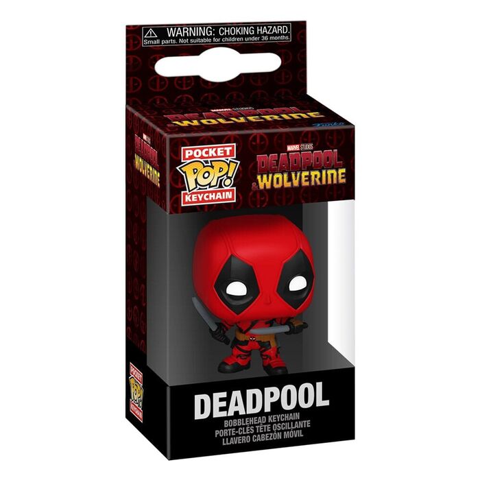 Funko Pocket Pop Keychain Marvel Deadpool & Wolverine - Deadpool
