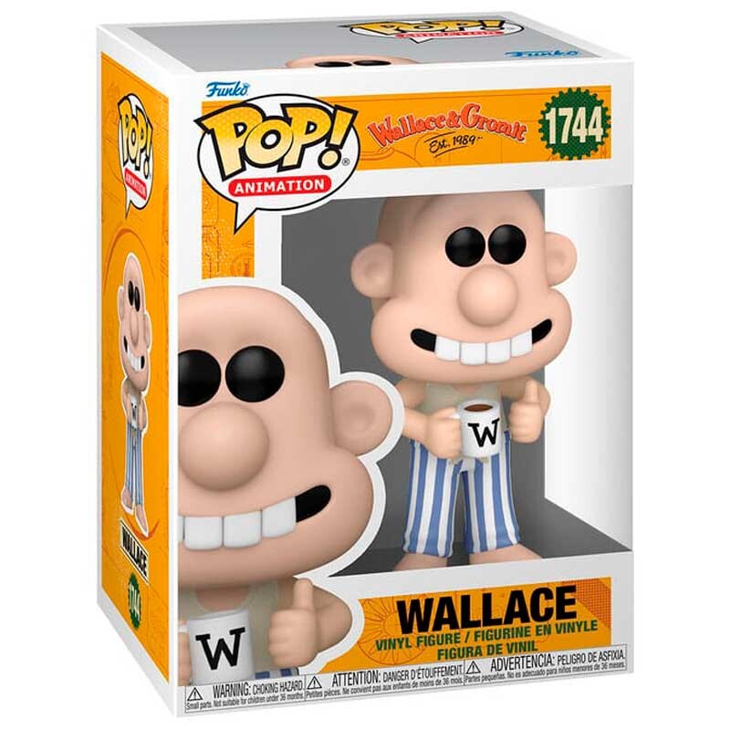 Funko Pop Wallace & Gromit - Wallace in Pajamas #1744 0