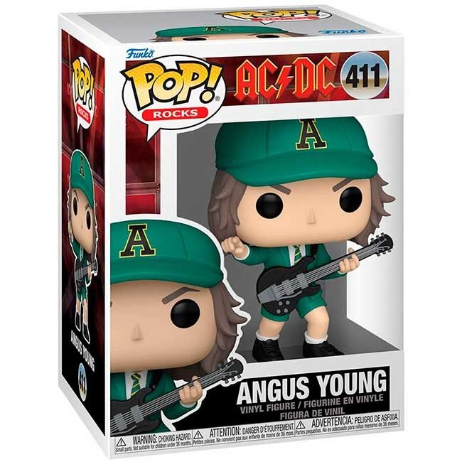 Funko Pop Rocks AC/DC Angus Young (Green) #411