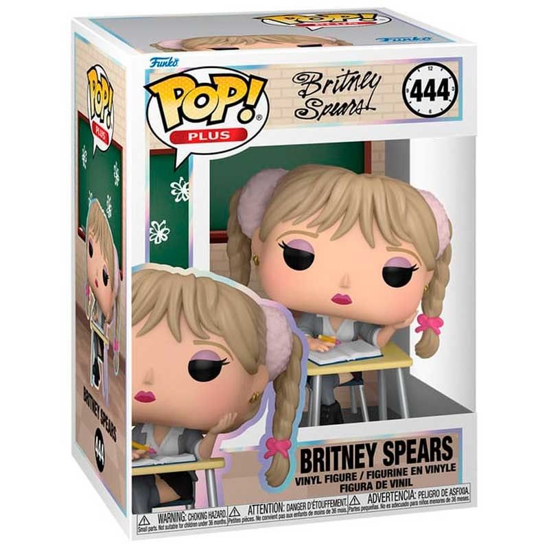 Funko Pop Plus Rocks Britney Spears (Baby One More Time) #444
