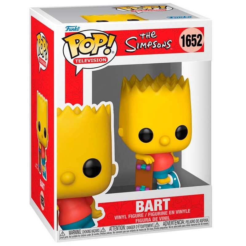 Funko Pop The Simpsons Bart Simpson with Skateboard #1652 0