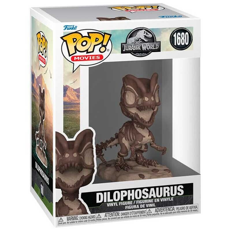 Funko Pop Jurassic World Dilophosaurus (Fossil) #1680