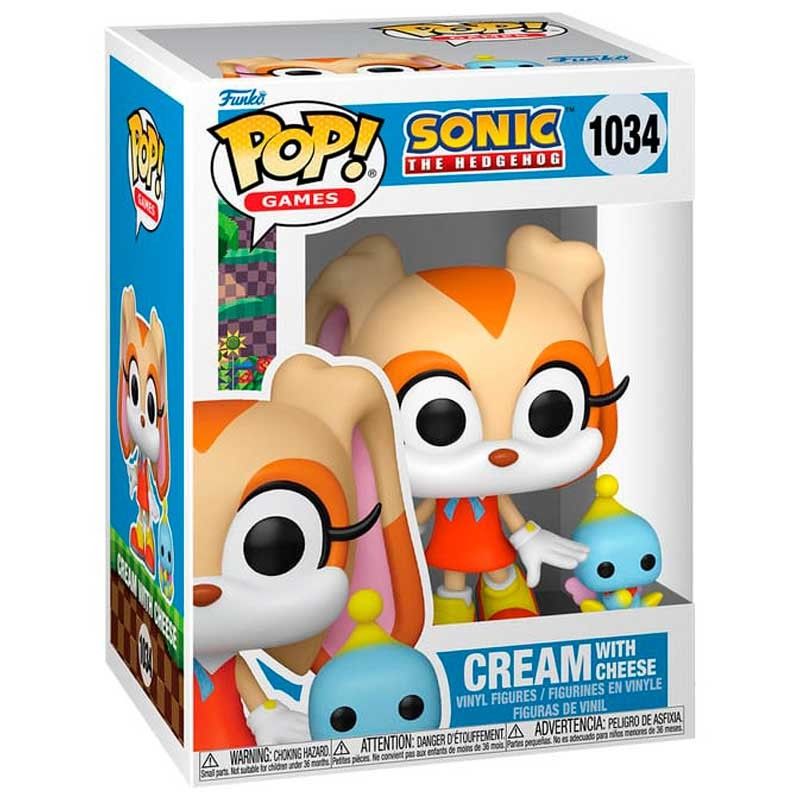 Funko Pop Games Sonic The Hedgehog Cream with Cheese #1034