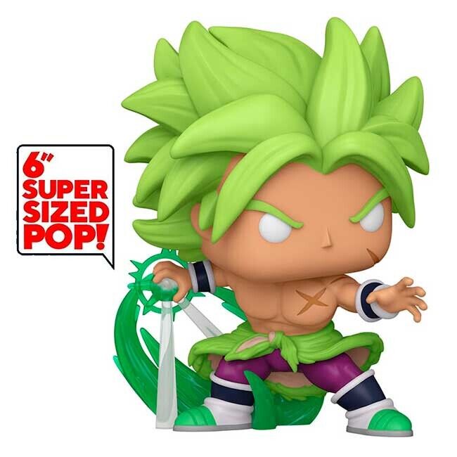 Funko Pop Dragon Ball Super Broly The Movie Super Saiyan Broly Super Sized Pop 6" #1865