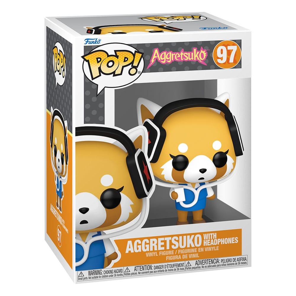 Funko Pop Aggretsuko - Aggretsuko with Headphones #97 0