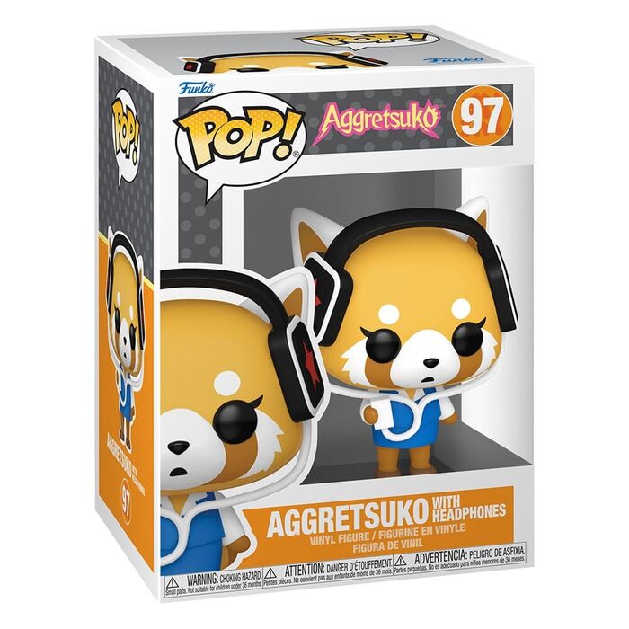 Funko Pop Aggretsuko - Aggretsuko with Headphones #97