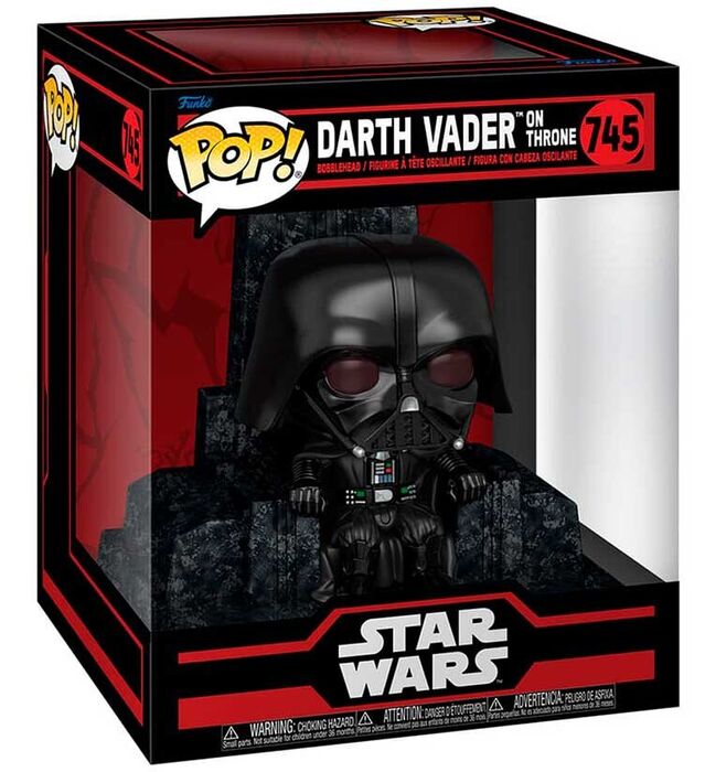 Funko Pop Deluxe Star Wars Darth Vader on Throne #745