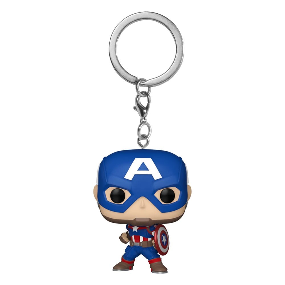 Funko Pocket Pop Keychain Marvel New Classics Captain America 1