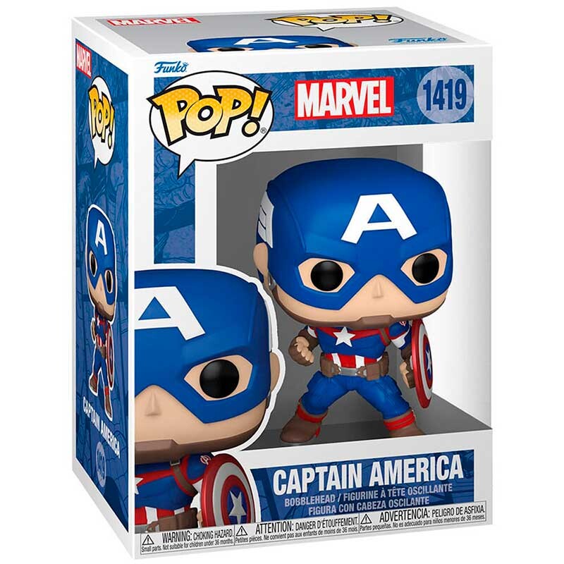 Funko Pop Marvel New Classics Captain America #1419 0