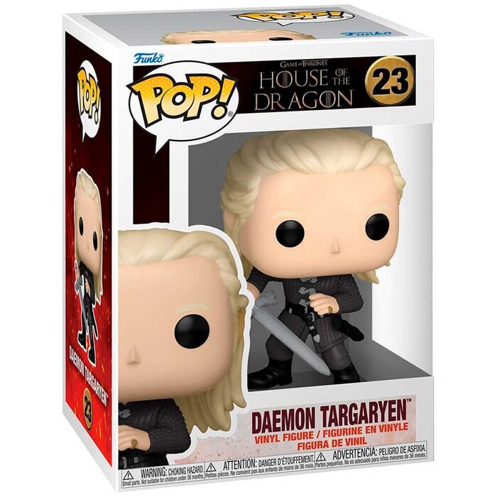 Funko Pop House of the Dragon Daemon Targaryen #23