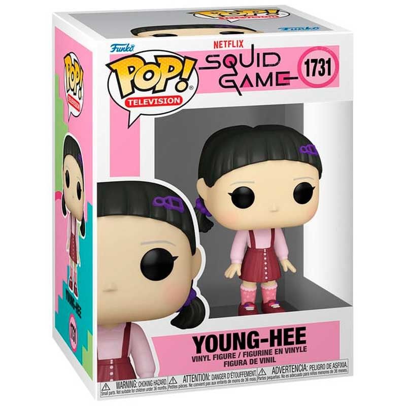 Funko Pop Squid Game Young-Hee #1731 (caixa com dano)