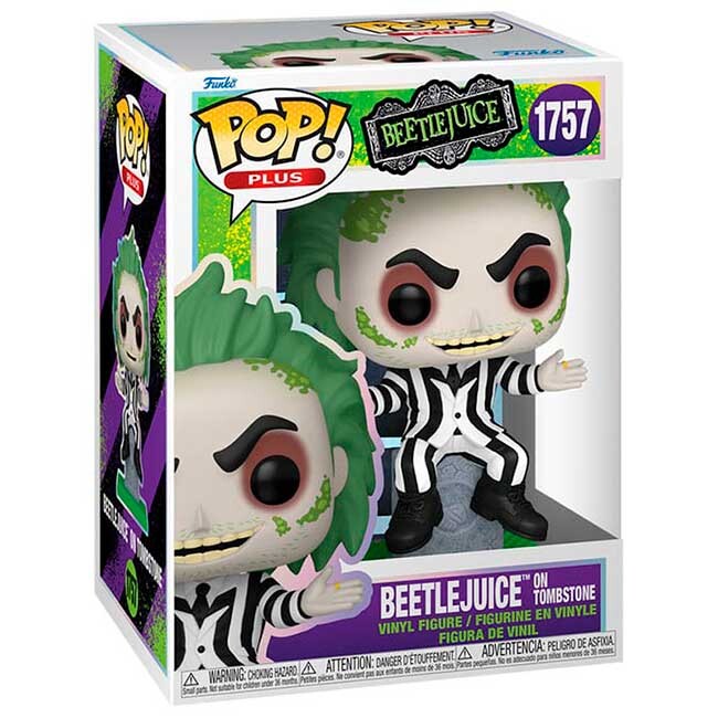 Funko Pop Beetlejuice - Beetlejuice on Tombstone #1757 0