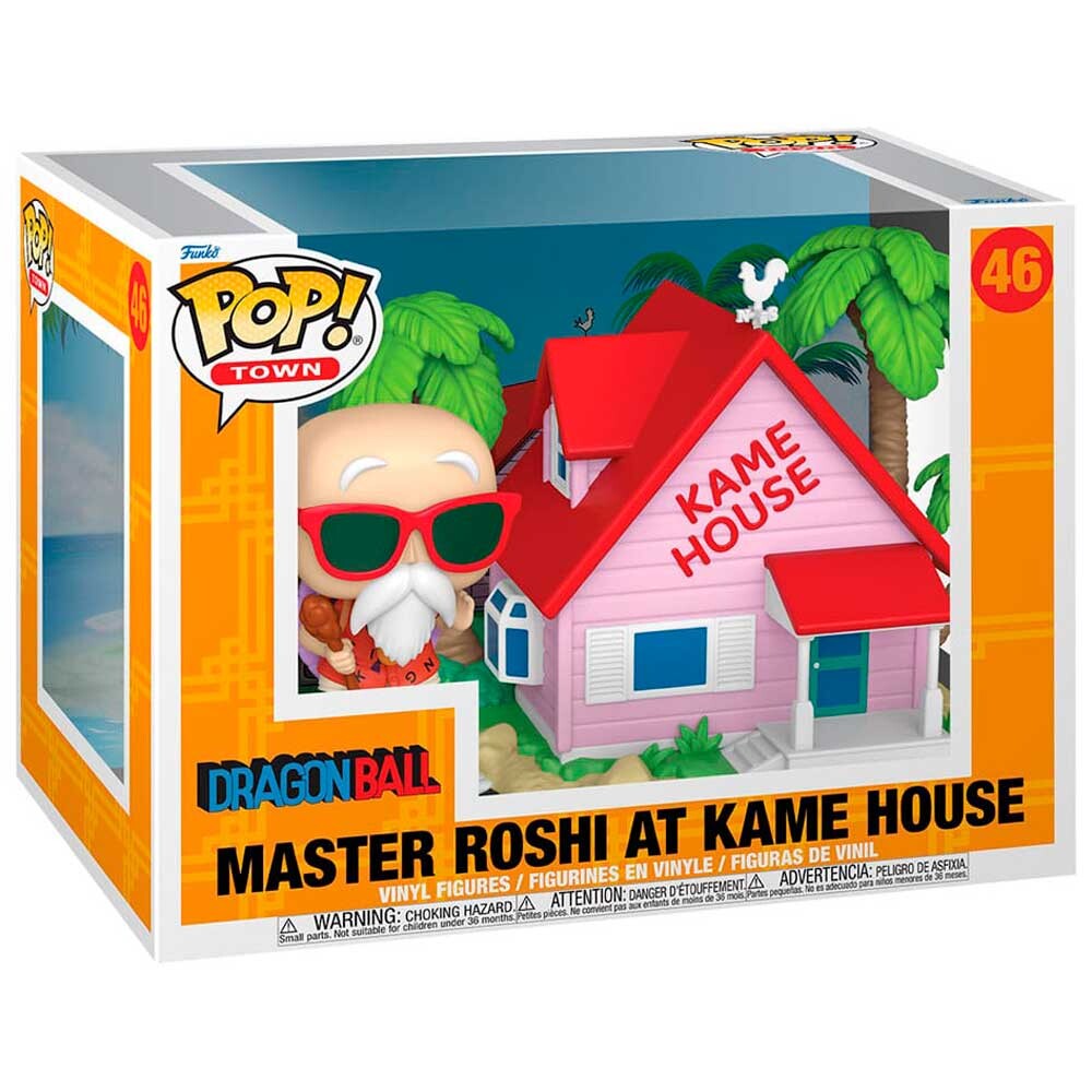 Funko Pop Town Dragon Ball Master Roshi at Kame House #46 0