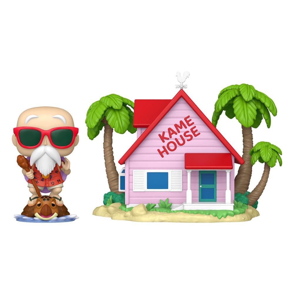 Funko Pop Town Dragon Ball Master Roshi at Kame House #46 1