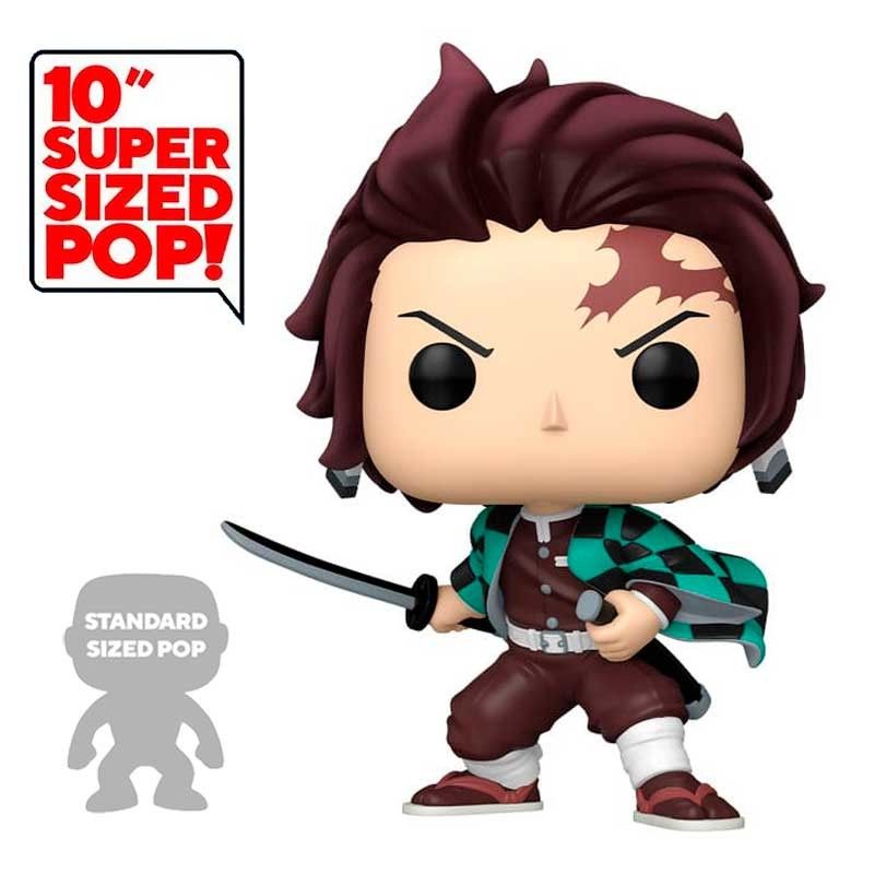 Funko Pop Demon Slayer Tanjiro Kamado Jumbo Sized Pop 10" #1805