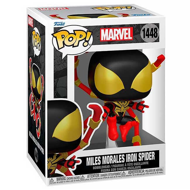 Funko Pop Marvel Comics Spider-Man Miles Morales Iron Spider #1448 0