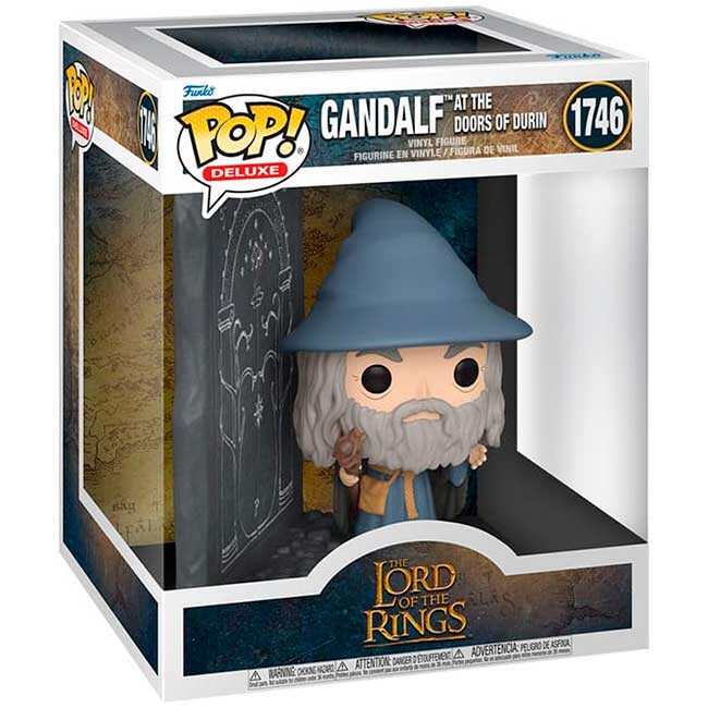 Funko Pop Deluxe The Lord of the Rings Gandalf at The Doors of Durin #1746 0